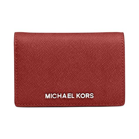 medium logo slim wallet michael kors|Michael Kors oversized wallet.